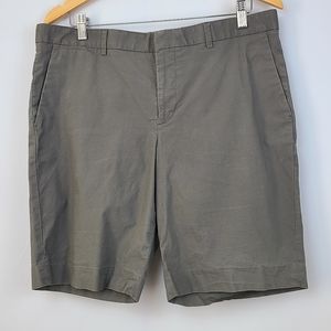 Premium by Jack & Jones Men’s Gray Flat Front Casual Shorts Size 36 Modern Fit